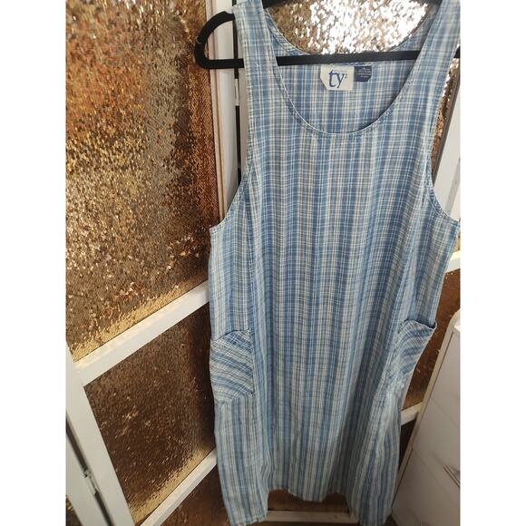 Jean Dress Romper Y2K Vintage Ty2 Size 18 - Picture 8 of 16